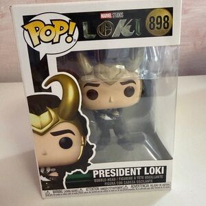 Funko Pop! 898 President Loki Marvel Studios Disney+ Vinyl NIB New Tom